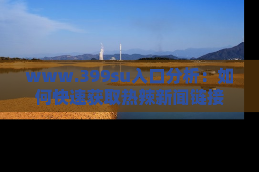 www.399su入口分析：如何快速获取热辣新闻链接