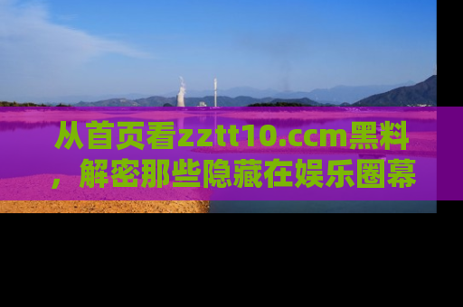 从首页看zztt10.ccm黑料，解密那些隐藏在娱乐圈幕后的丑闻故事！