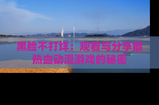 黑脸不打烊：观看与分享最热血动漫游戏的秘密
