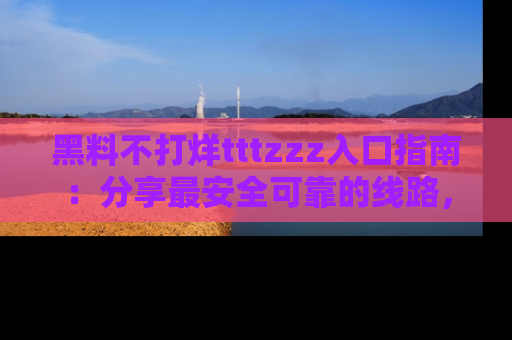 黑料不打烊tttzzz入口指南：分享最安全可靠的线路，轻松获取最新八卦！