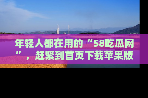 年轻人都在用的“58吃瓜网”，赶紧到首页下载苹果版吧！