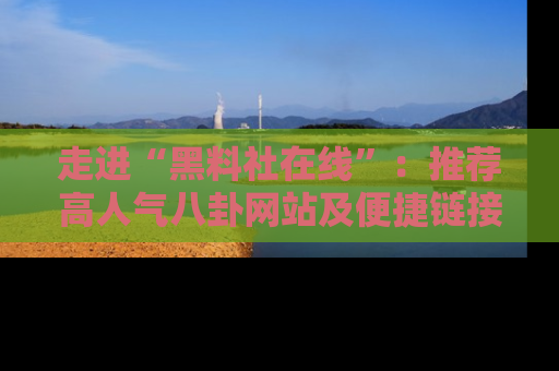 走进“黑料社在线”：推荐高人气八卦网站及便捷链接的全面指南